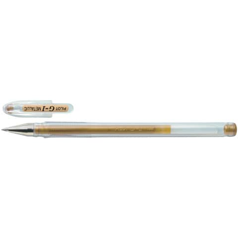 Pilot G-1 - Penna a sfera - oro - inchiostro gel - 0.7 mm - medio