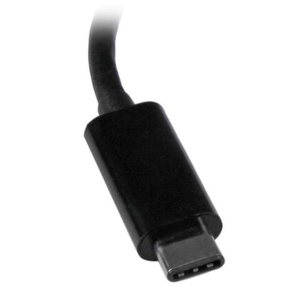 StarTech.com USB C to DVI Adapter - Black - 1920x1200 - USB Type C Video Converter for Your DVI D Display / Monitor / Projector (CDP2DVI) - Adattatore video / USB - USB-C (M) a DVI-I (F) - Thunderbolt 3 - Supporto 1920 x 1200 (WUXGA) - nero - per P/N: BNDTB10GI, BNDTB210GSFP, BNDTB410GSFP, BNDTB4M2E1, BNDTBUSB3142, TB4CDOCK