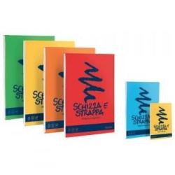 Blocco Schizza & Strappa - A4 - 210 x 297mm - 50gr - 150 fogli - Favini