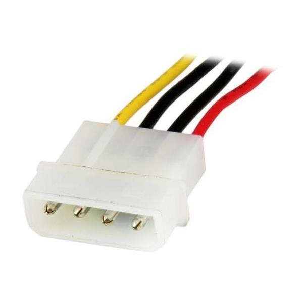 StarTech.com Cavo di estensione di alimentazione LP4 da 30 cm - M/F - Prolunga Molex 4Pin - Cavo di alimentazione LP4 (LP4POWEXT12) - Prolunga alimentazione - Alimentazione interna 4 pin (M) a Alimentazione interna 4 pin (F) - 30.48 cm - per P/N: PYO2L, SATAPOWADAP