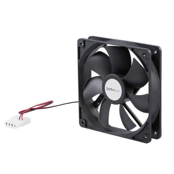 StarTech.com Ventola computer con doppio cuscinetto a sfera 120x25 mm con connettore LP4 (FANBOX12) - Kit di ventilazione sistema - 120 mm