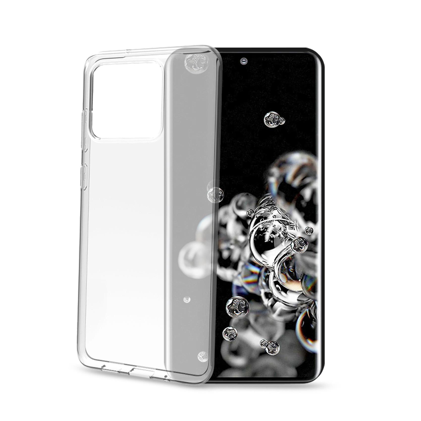 Celly Gelskin - Cover per cellulare - TPU (poliuretano termoplastico) - trasparente - per Samsung Galaxy S20 Ultra, S20 Ultra 5G