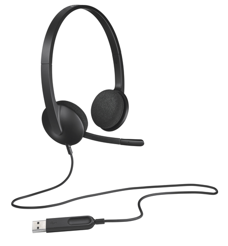 Logitech USB Headset H340 - Cuffie con microfono …