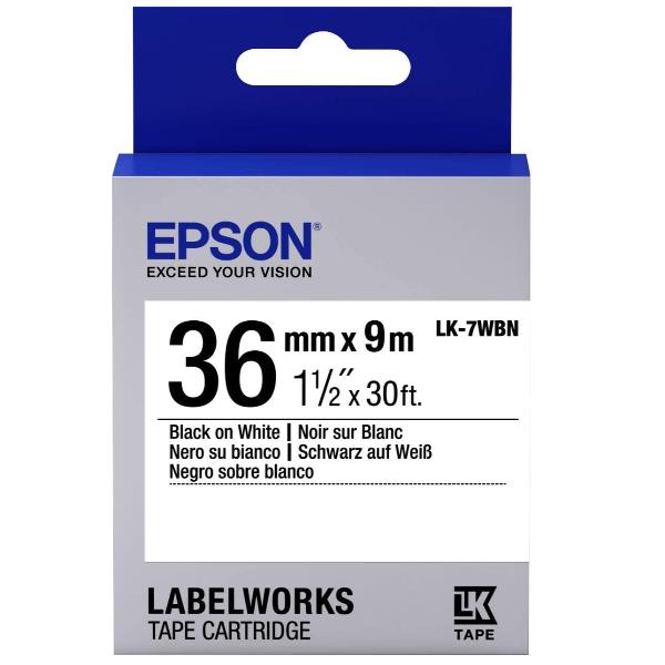 Epson LabelWorks LK-7WBN - Nero su bianco - …