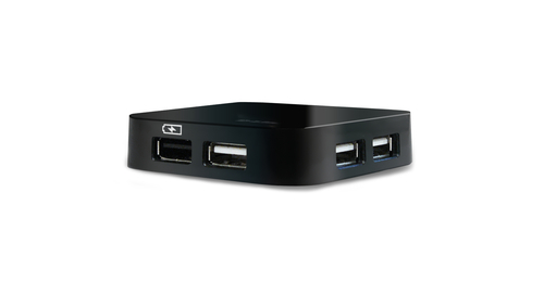 D-Link DUB H4 - Hub - 4 x USB 2.0 - desktop