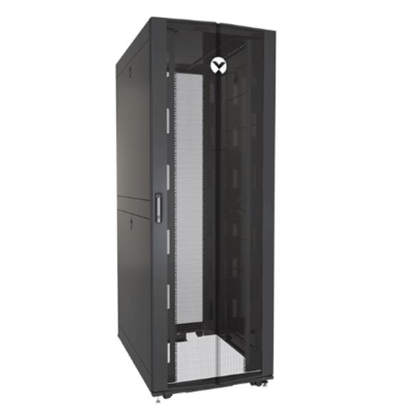 Vertiv VR - Rack cabinet - nero, RAL 7021 - 42U - 19"