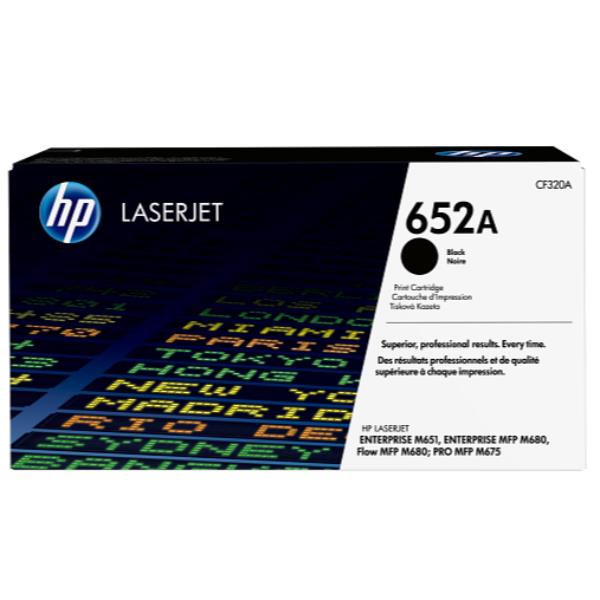 HP 652A - Nero - originale - LaserJet - cartuccia toner (CF320A) - per Color LaserJet Enterprise MFP M680; LaserJet Enterprise Flow MFP M680