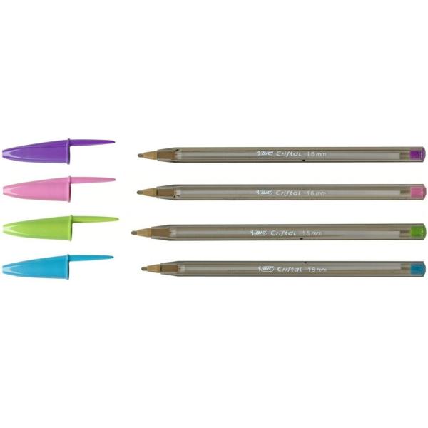 BIC Cristal - Penna a sfera - nero, …