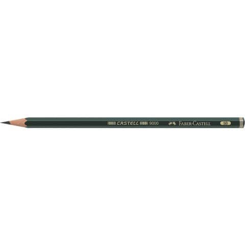 Faber-Castell CASTELL 9000 - Matita - 5B