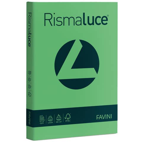FAVINI HOME-OFFICE PROFESSIONAL RISMALUCE - Verde - A4 (210 x 297 mm) - 140 g/m² - 200 fogli carta comune