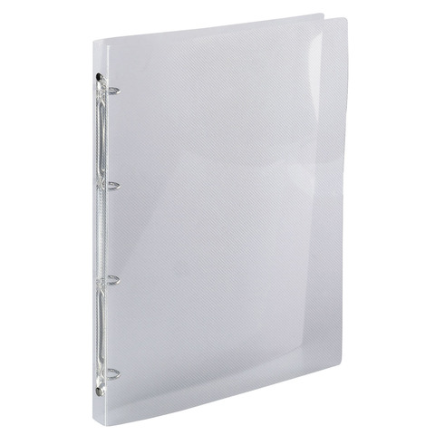 Exacompta - Quaderno ad anelli - larghezza dorsale 20 mm - per A4 - capacità 100 fogli - cristallo