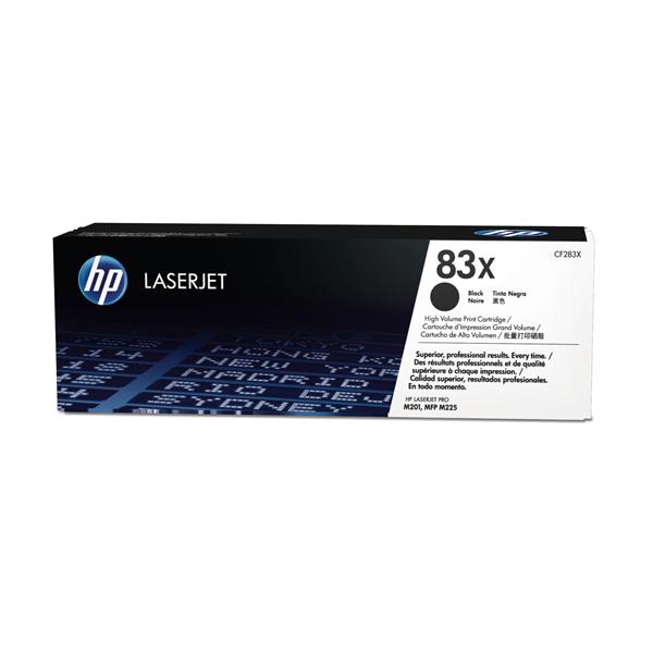HP 83X - Alta resa - nero - originale - LaserJet - cartuccia toner (CF283X) - per LaserJet Pro M201d, M201dw, M201n, MFP M225dn, MFP M225dw