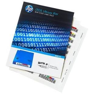 HPE LTO-5 Ultrium RW Bar Code Label Pack - Etichette per codici a barre - per HPE MSL2024, MSL4048, MSL8096; LTO-5 Ultrium; StoreEver MSL4048 LTO-5, MSL6480