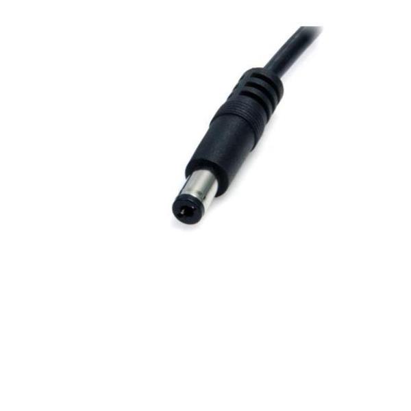 StarTech.com Cavo di alimentazione USB a spina 5,5mm - Connettore barrel Jack di tipo M - 5V DC - 91 cm - Cavo di alimentazione - USB (solo alimentazione) (M) a jack da 5,5 mm CC (M) - 91 cm - stampato - nero - per P/N: DVI2VGACON, SPDIF2AA, ST122LE, ST122LEA, ST122PROA