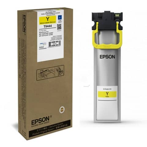 Epson T9444 - 19.9 ml - taglia L - giallo - originale - cartuccia d'inchiostro - per WorkForce Pro WF-C5210DW, WF-C5290DW, WF-C5710DWF, WF-C5790DWF