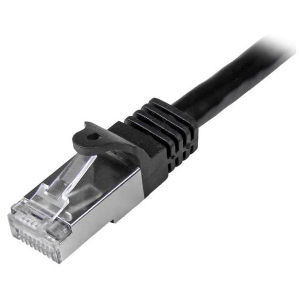 StarTech.com Cavo di rete Cat6 Ethernet Gigabit - Cavo Patch RJ45 SFTP da 1 m - Nero - Cavo patch - RJ-45 (M) a RJ-45 (M) - 1 m - SFTP - CAT 6 - stampato, antiaggrovigliamento - nero