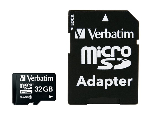 Verbatim - Scheda di memoria flash (adattatore microSDHC …