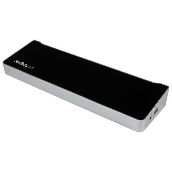 StarTech.com 4K USB-C Dock - Triple Monitor - …
