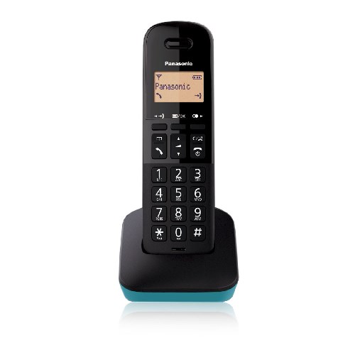 Panasonic KX-TGB610 - Telefono cordless con ID chiamante/chiamata in attesa - DECTGAP - 3-way capacità di chiamata - blu