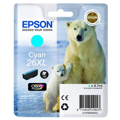 Epson 26XL - 8.7 ml - XL - …