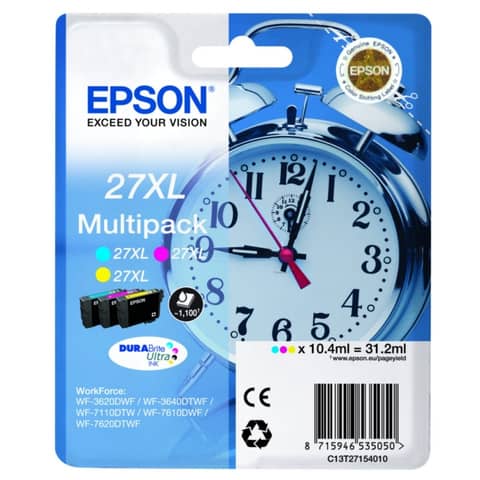 Epson 27XL Multipack - Confezione da 3 - …