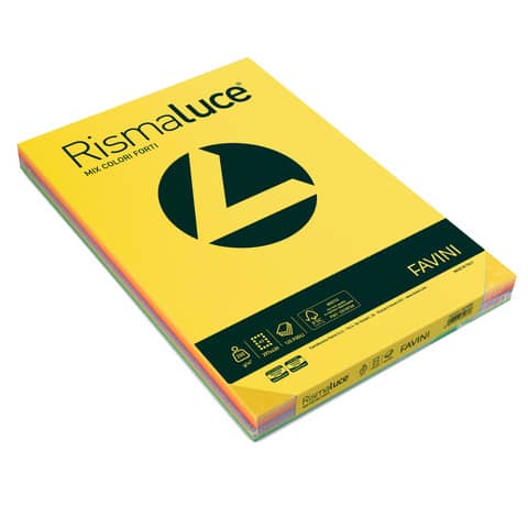 FAVINI HOME-OFFICE PROFESSIONAL RISMALUCE MIX - A3 (297 x 420 mm) - 200 g/m² - 125 fogli carta comune