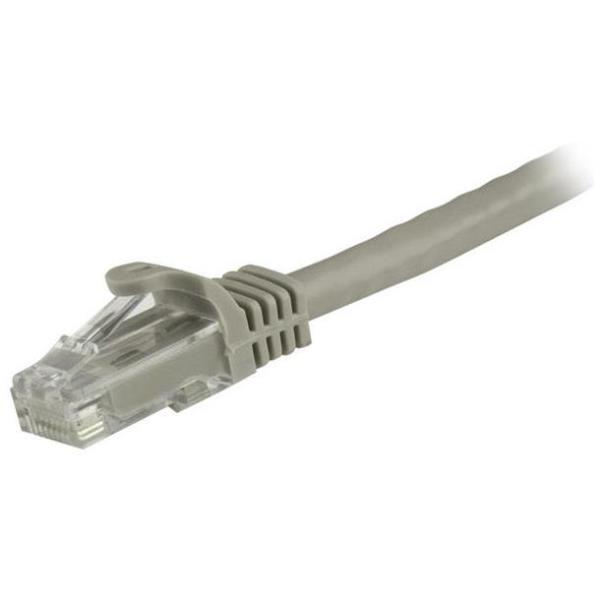 StarTech.com Cavo di rete CAT 6 - Cavo Patch Ethernet RJ45 UTP Grigio da 7m antigroviglio - cavo gigabit categoria 6 - Cavo patch - RJ-45 (M) a RJ-45 (M) - 7 m - UTP - CAT 6 - antiaggrovigliamento - grigio