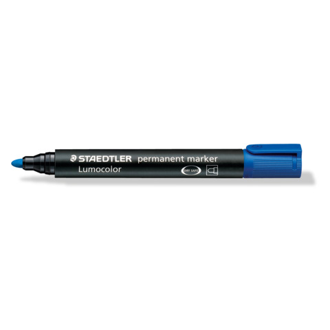 STAEDTLER Lumocolor - Marcatore - permanente - blu …