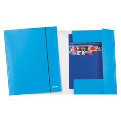 Leitz WOW - Cartelletta a 3 lembi - metallizzato blu