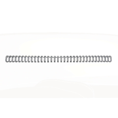GBC WireBind - 7.9 mm - 34 anelli - A4 (210 x 297 mm) - 70 fogli - nero - 100 pezzi spirale di rilegatura - per Rexel WB606