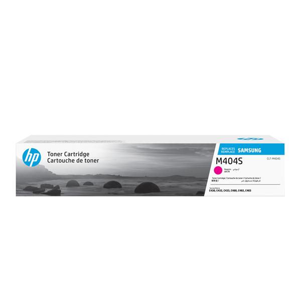 Samsung CLT-M404S - Magenta - originale - cartuccia toner (SU234A) - per Samsung CLX-3302, 3303, 3304, 3307; Xpress SL-C432, C433, C462, C463, C467, C482, C483