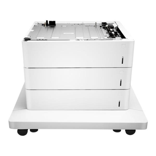HP Paper Feeder and Stand - Alimentatore/cassetto supporti - 1650 fogli in 3 cassetti - per Color LaserJet Managed E65150, E65160; Color LaserJet Managed Flow MFP E67660