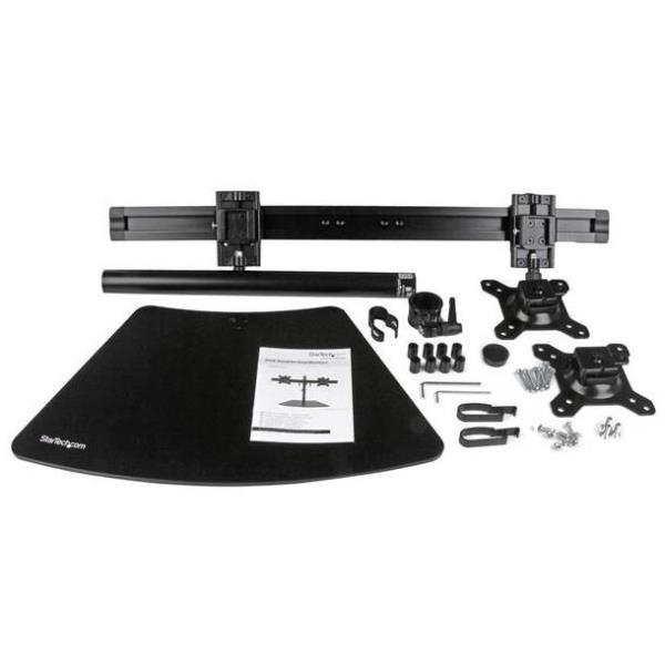 StarTech.com Supporto per doppio monitor VESA regolabile - …