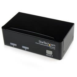 StarTech.com Kit switch KVM USB professionale a 2 porte con cavi - Switch KVM - 2 x KVM port(s) - 1 utente locale - desktop