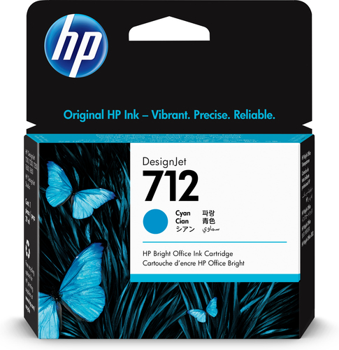 HP 712 - 29 ml - ciano - …