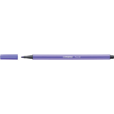 STABILO Pen 68 - Penna punta in fibra - viola - inchiostro base acqua - 1 mm - medio
