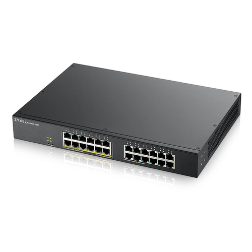 Zyxel GS1900-24EP - Switch - intelligente - 24 x 10/100/1000 (12 PoE) - montabile su rack, montaggio a parete - PoE (130 W)