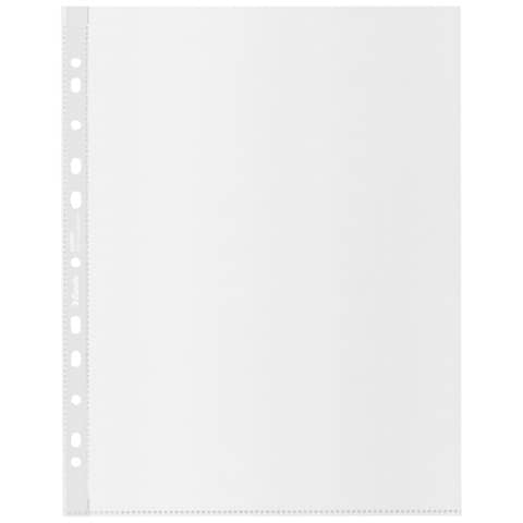 Esselte Office - Busta trasparente - per A4, 220 x 300 mm - capacità 80 fogli (pacchetto di 50)