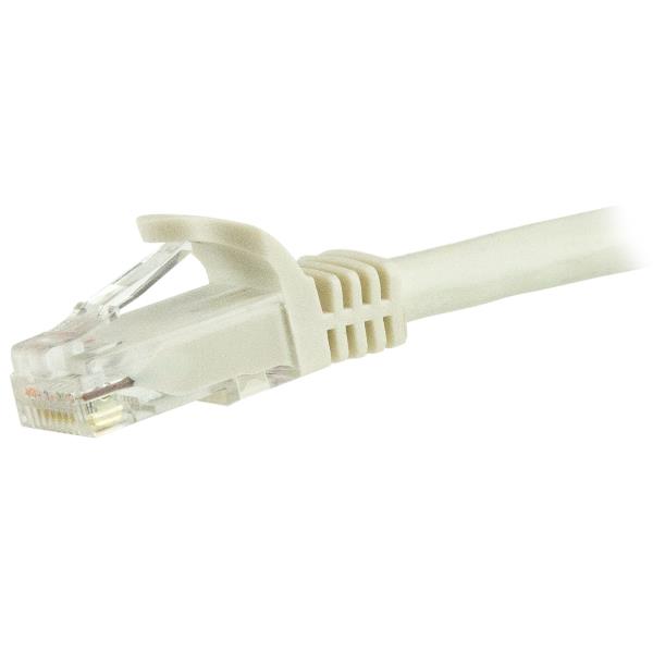 StarTech.com Cavo Ethernet CAT 6 UTP da 1.5 m - Cavo di rete Gigabit antigrovigio 24 AWG - Bianco (N6PATC150CMWH) - Cavo patch - RJ-45 (M) a RJ-45 (M) - 1.5 m - UTP - CAT 6 - antiaggrovigliamento - bianco