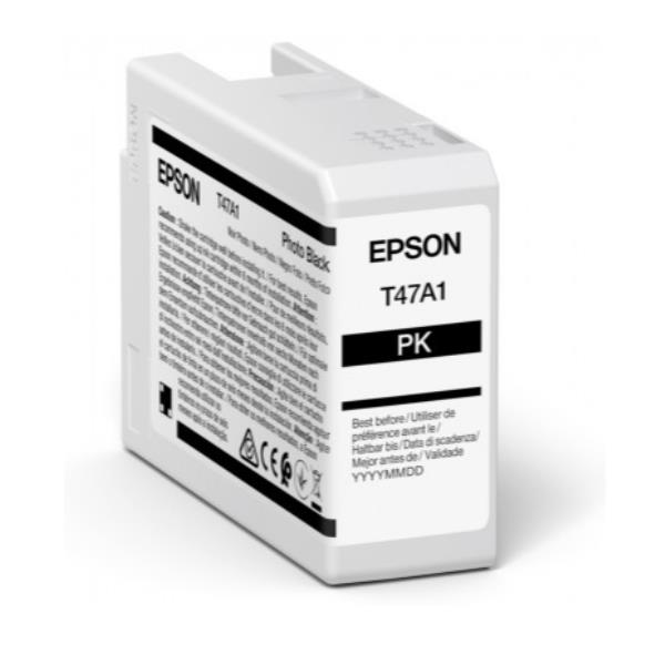 Epson UltraChrome Pro T47A1 - 50 ml - nero - originale - serbatoio inchiostro - per SureColor SC-P900, SC-P900 Mirage Bundling