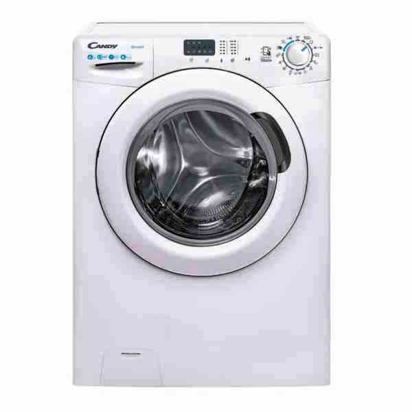 Candy SMART CS4 1061DE/1-S - Lavatrice - larghezza: 60 cm - prof. 45 cm - altezza: 85 cm - caricamento frontale - 48 litri - 6 kg - 1000 rpm - bianco