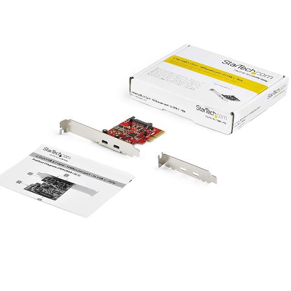 StarTech.com Scheda PCIe a 2 porte USB 3.1 …