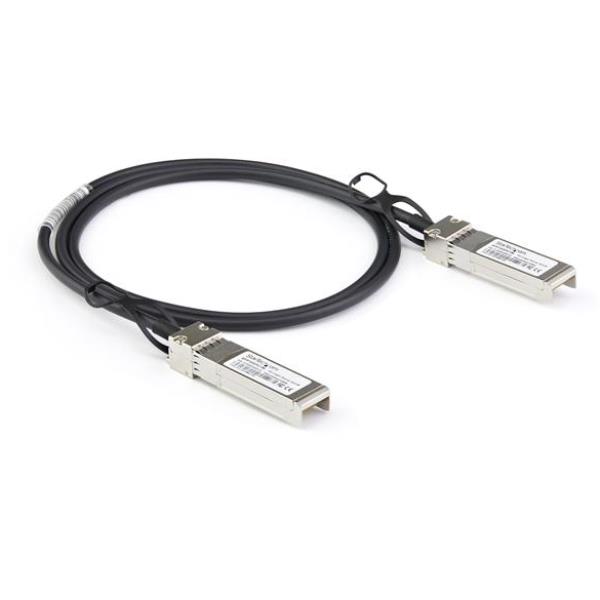 StarTech.com Cavo Twinax con collegamento diretto SFP+ compatibile con Dell EMCDAC-SFP-10G-2M - 3 m (DACSFP10G3M) - Cavo applicazione diretta 10GBase - SFP+ (P) serrato a SFP+ (P) serrato - 3 m - biassiale - passivo