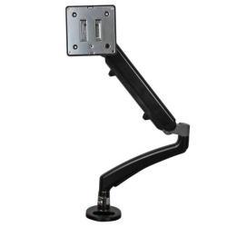 StarTech.com Supporto slim per Monitor LCD LED Schermo Display - Braccio Regolabile in altezza con sistema gestione cavi - Kit montaggio - braccio regolabile - per display LCD - plastica, acciaio - nero - dimensione schermo: 12"-34" - montabile su desk - per P/N: ARMSTS, ARMSTSLG, STSCART