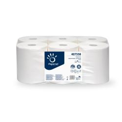 Asciugamani in rotolo Autocut DryTech - 2 veli - goffratura micro - 18 gr - 20 cm x 100 mt - diametro 18,5 cm - Papernet