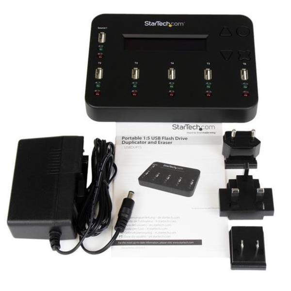 StarTech.com Duplicatore ed Eraser Autonomo Schede di Memoria …