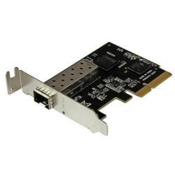 StarTech.com Scheda di Rete Ethernet PCI express 10 Gigabit a Fibra Ottica SFP+ - Adattatore PCIe x4 10Gb SFP+ NIC Gigabit Ethernet - Adattatore di rete - PCIe 2.0 x4 profilo basso - 10 GigE - 10GBase-LR, 10GBase-SR, 10GBase-LRM - per P/N: BNDTB10GI, BNDTB210GSFP, BNDTB310GNDP, BNDTB410GSFP, BNDTB4M2E1, BNDTBUSB3142