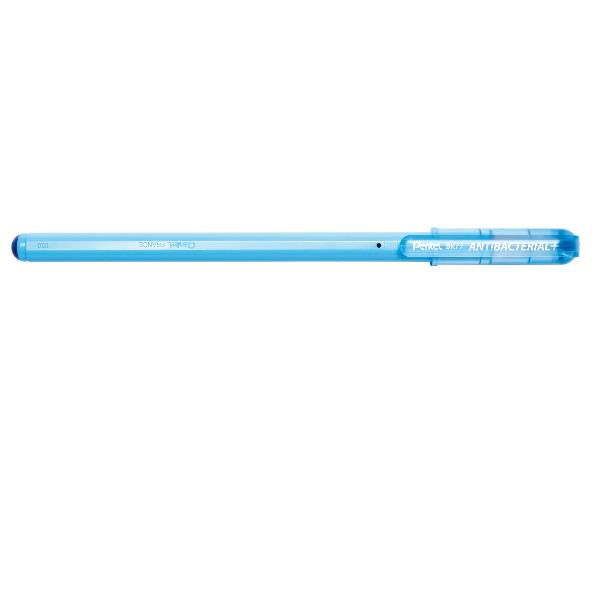 Pentel Superb Antibacterial+ - Penna a sfera - blu - inchiostro a base olio - 0.7 mm - fine
