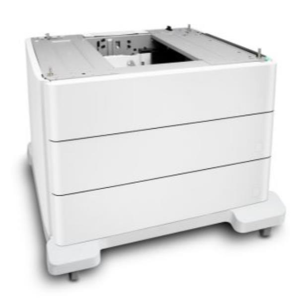 HP Paper Tray and Stand - Cassetto supporti - 1650 fogli in 3 cassetti - per PageWide Color 755, MFP 77X; PageWide Enterprise Color Flow MFP 785