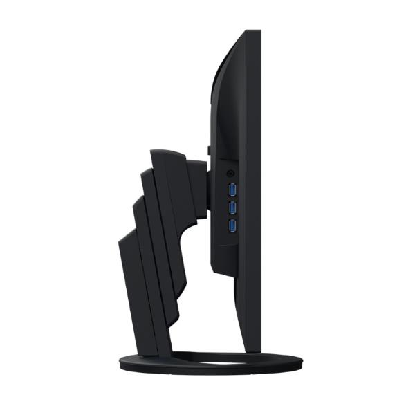 EIZO FlexScan EV2795-BK - Con FlexStand - monitor a LED - 27" - 2560 x 1440 - IPS - 350 cd/m² - 1000:1 - 5 ms - HDMI, DisplayPort, USB-C - altoparlanti - nero